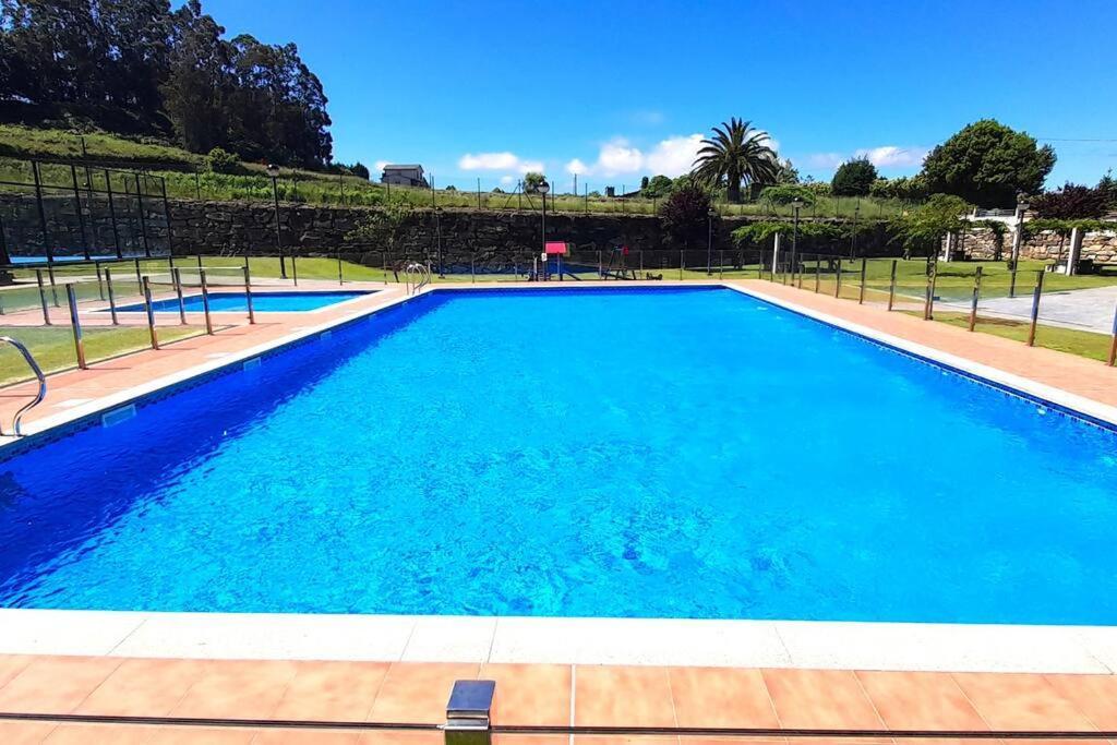 Apartamento Apartamento Playa Foz Con Jardin Y Piscina Exterior foto